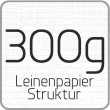 300g Leinenpapier Struktur