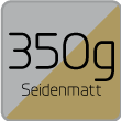 350g seidenmatt gold oder silber