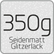 350g seidenmatt glitzer